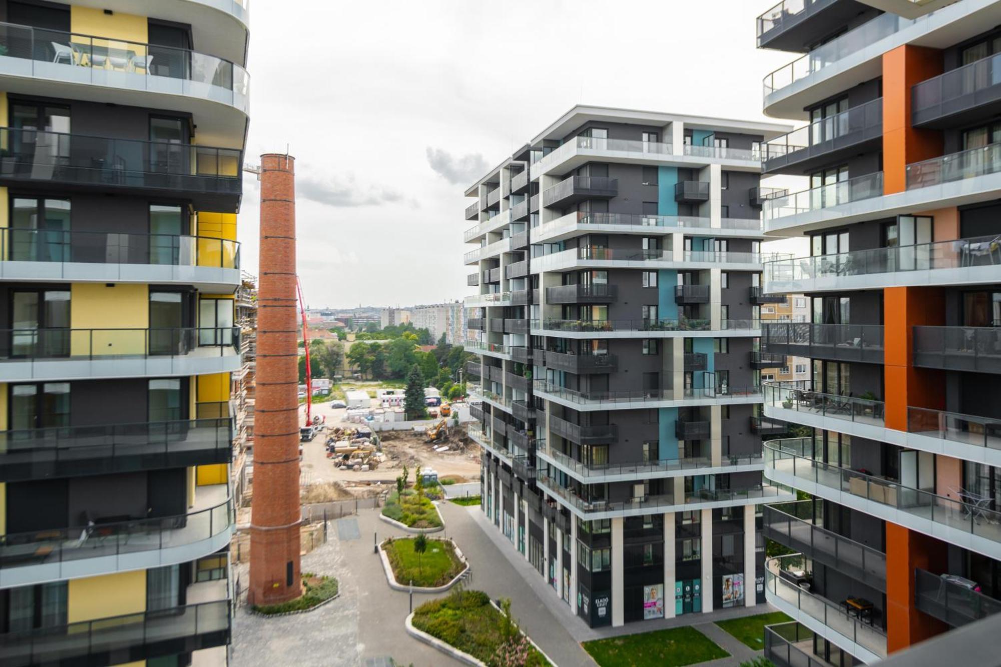 Waterfront City Apartments By Urbanrent Budapest Bagian luar foto