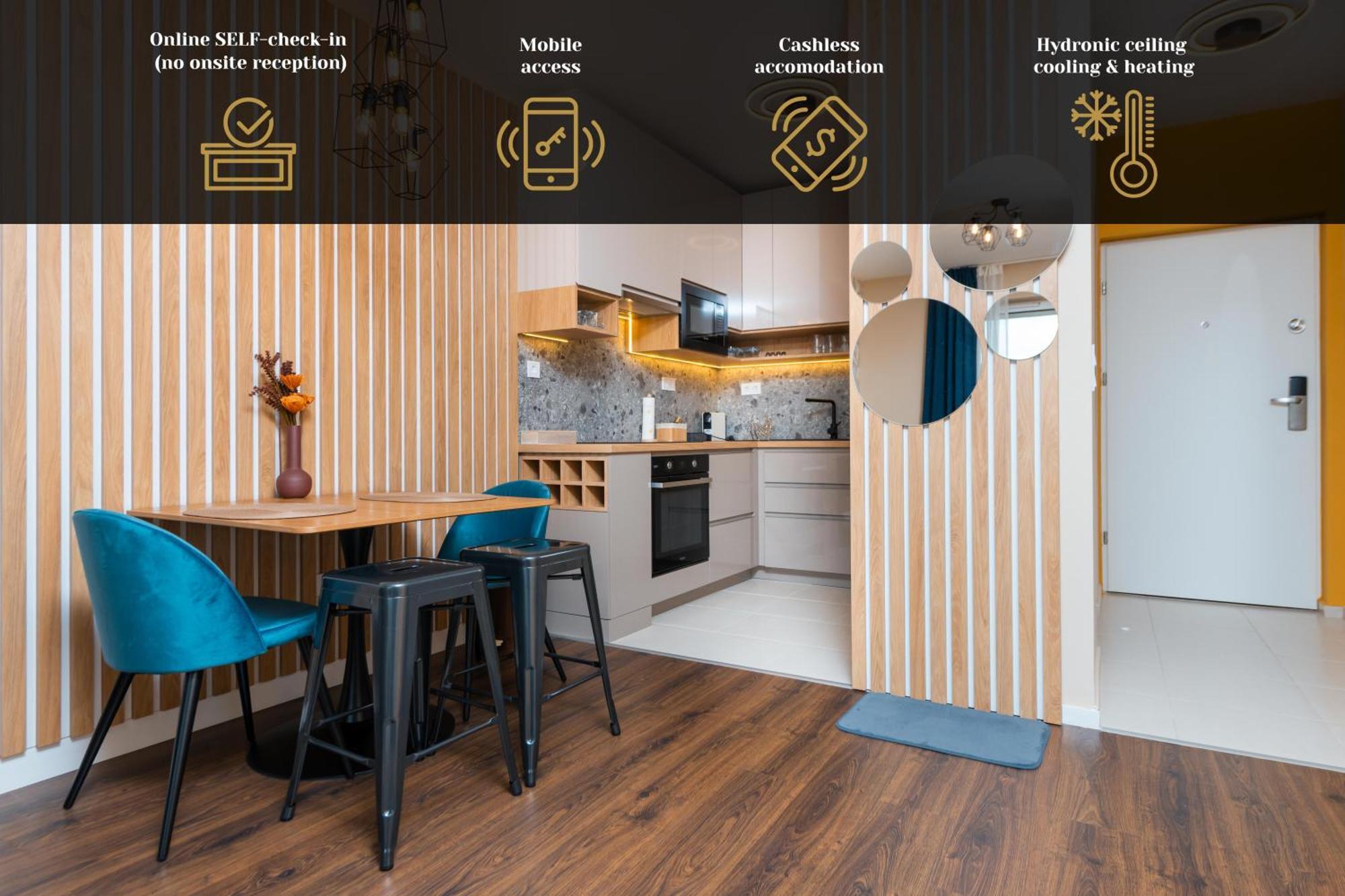 Waterfront City Apartments By Urbanrent Budapest Bagian luar foto